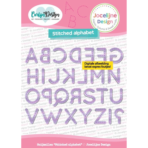 Stitched Alphabet