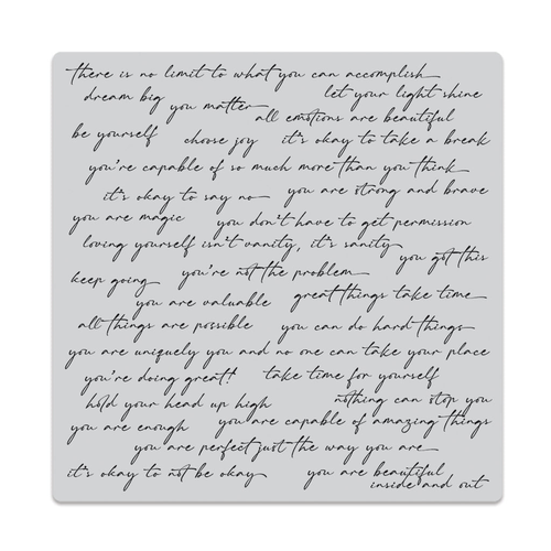 From The Vault Spring - Positive Script Bold Prints