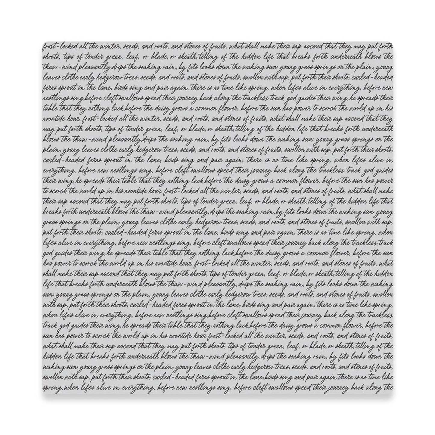 Spring Meadow - Birdsong Script