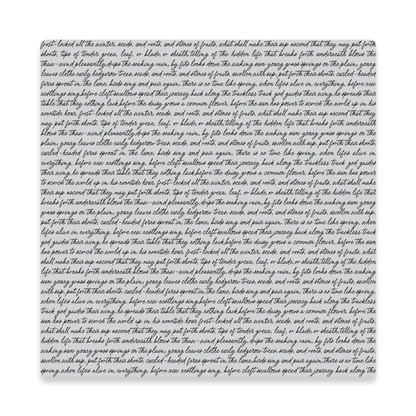 Spring Meadow - Birdsong Script