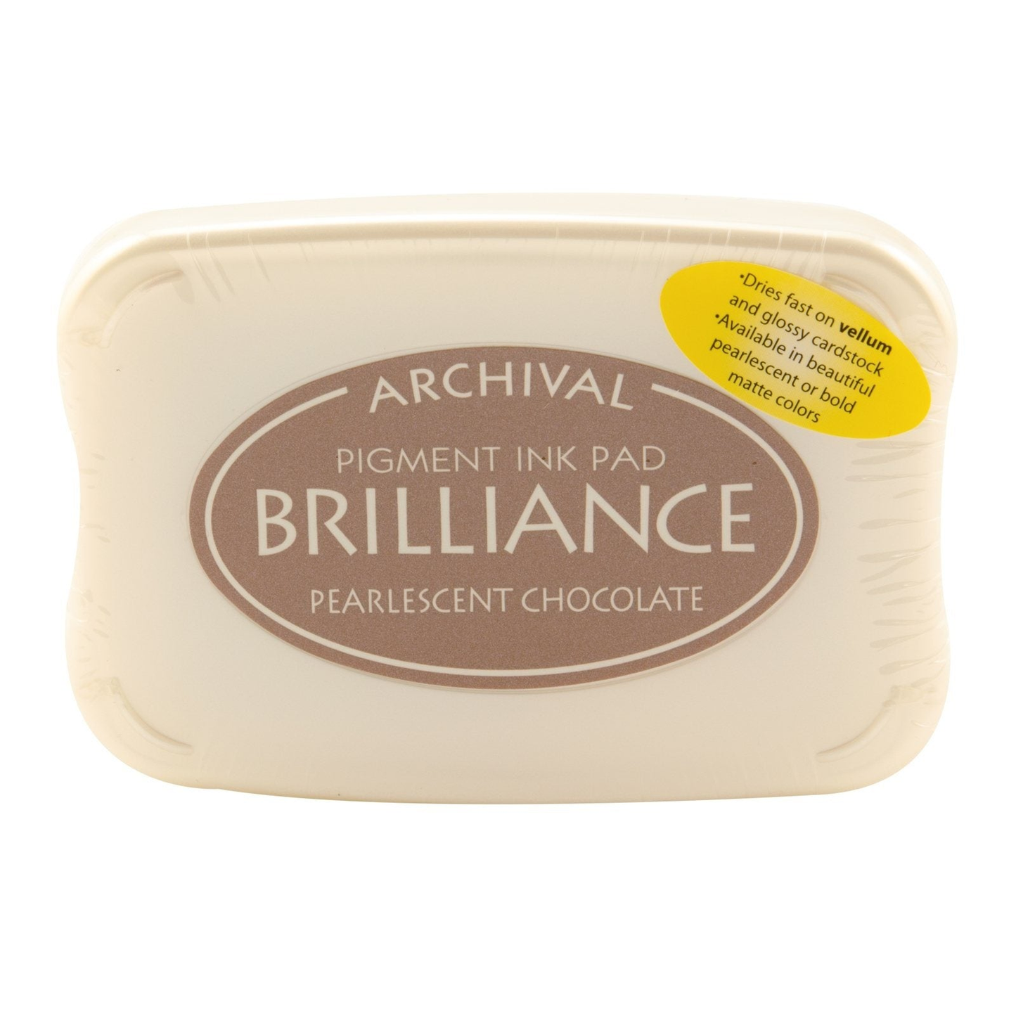 Brilliance Ink Pad Pearlescent Chocolate