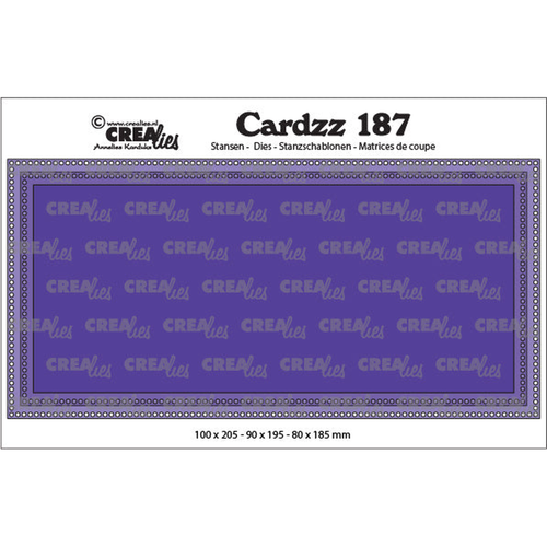 Cardzz No. 187 Slimline G Small Circles