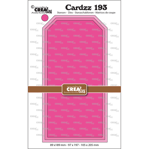 Cardzz No. 193 Slimline Tags Smooth
