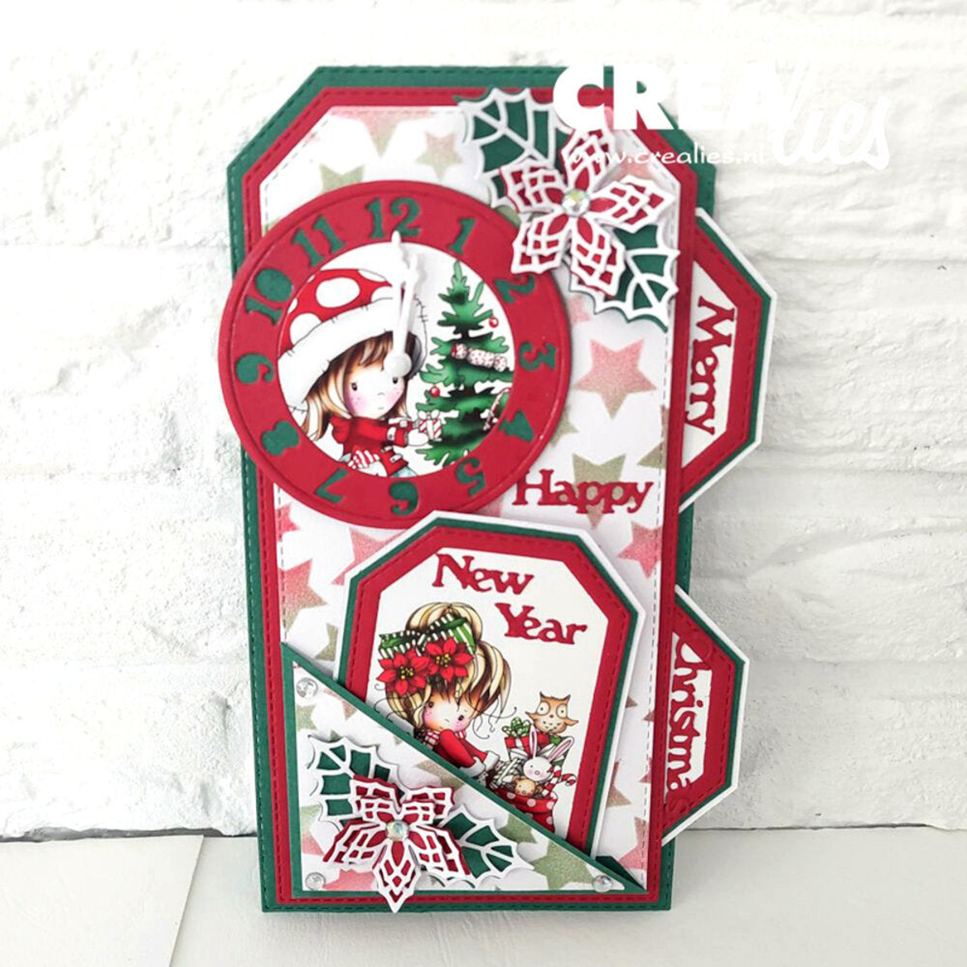 Cardzz No. 194 Slimline Tags With Stitchline
