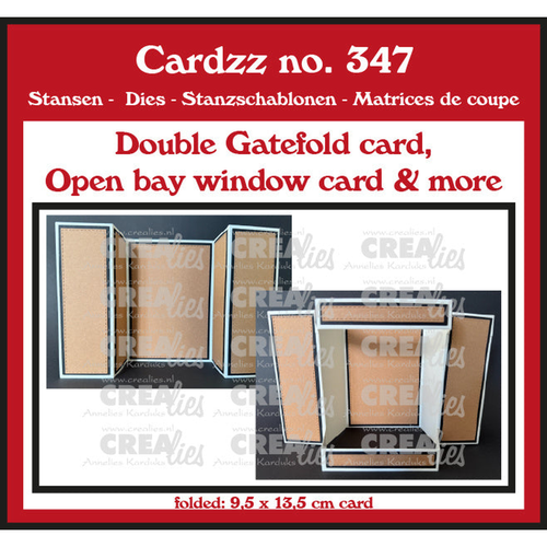 Double Gatefold Card / Open Bay Window Card/Bridge Card