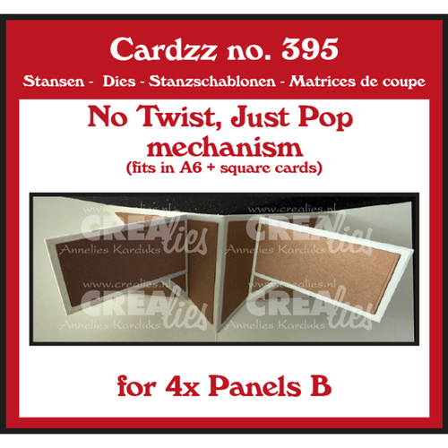 No Twist, Just Pop Mechanism for 4 Panels B