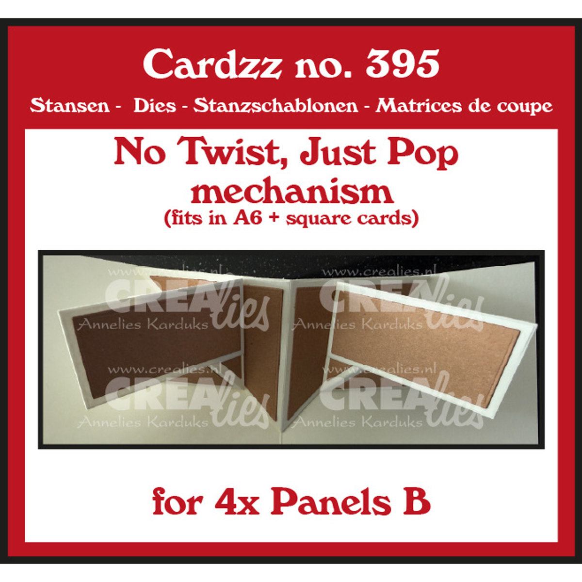 No Twist, Just Pop Mechanism for 4 Panels B