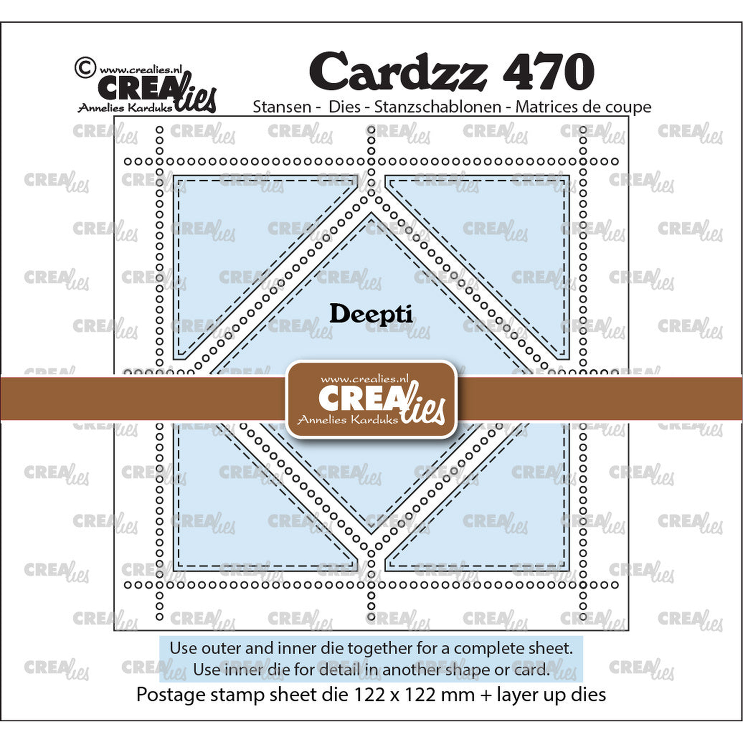 Postage Stamp Sheet Deepti