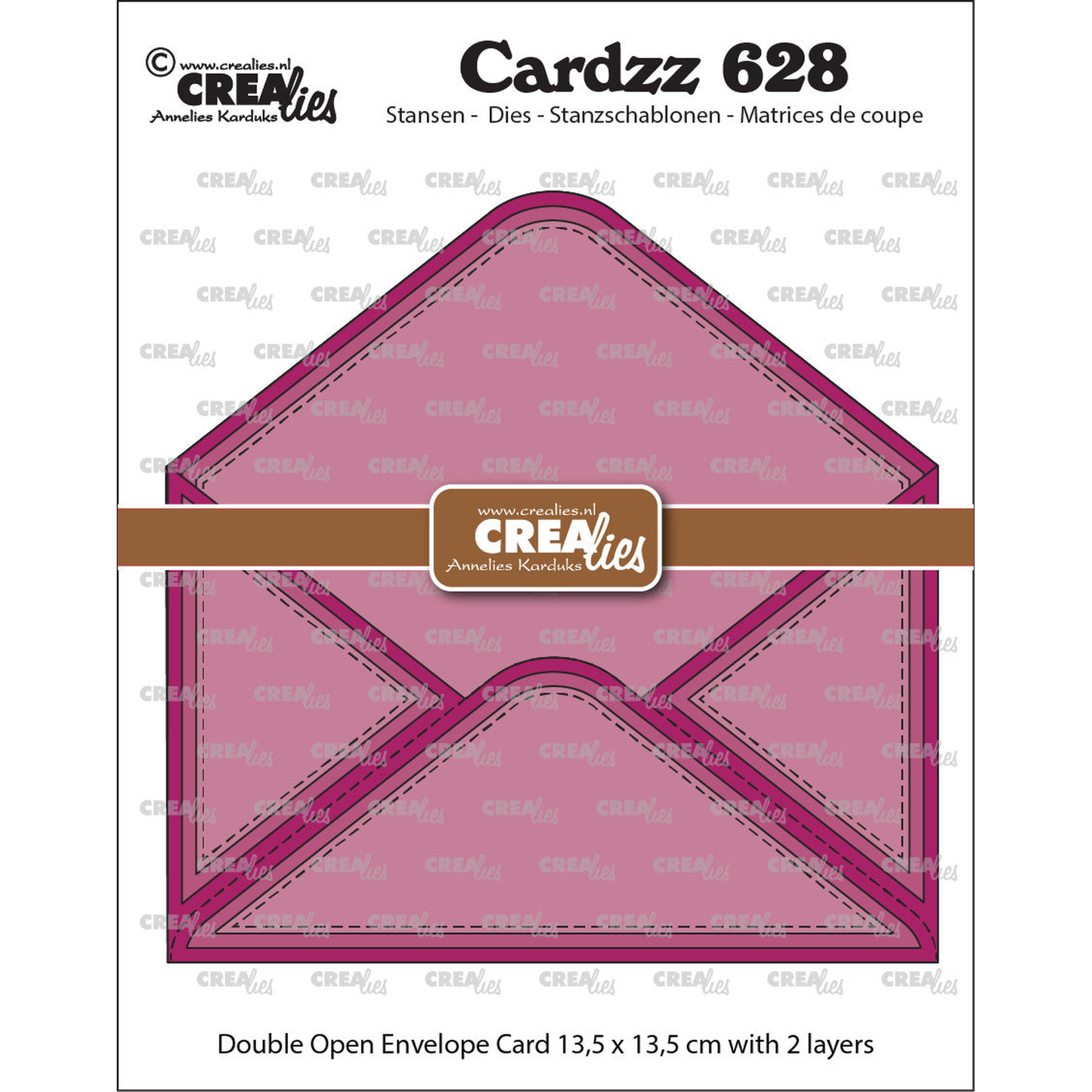 Double Card Open Envelope