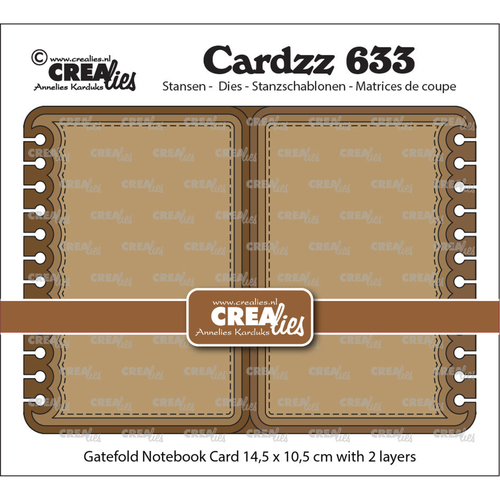 Gatefold Notebook Card