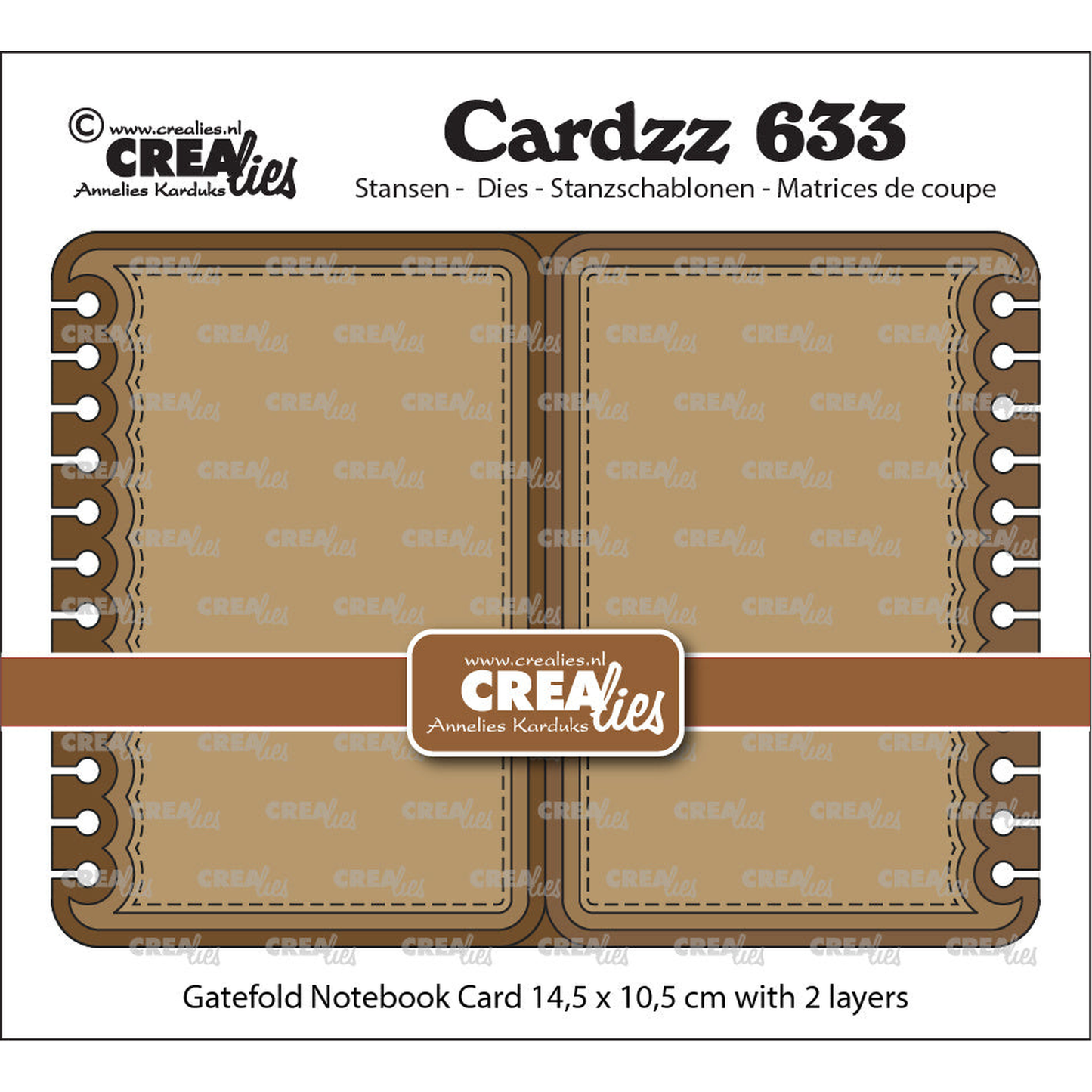 Gatefold Notebook Card