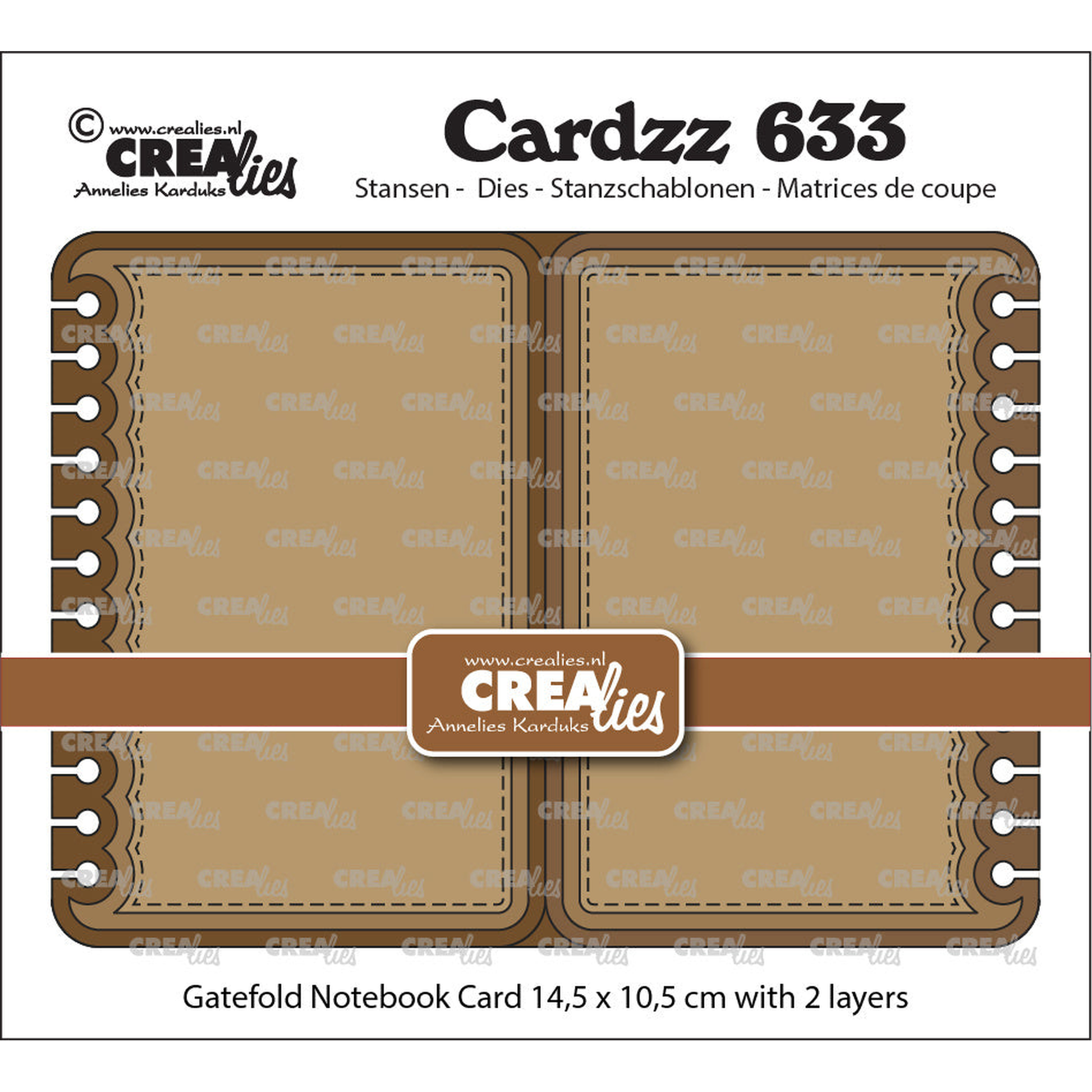 Gatefold Notebook Card