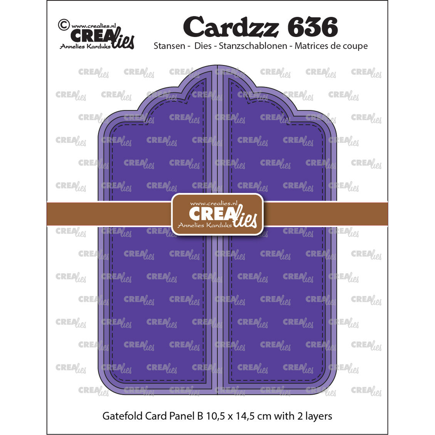 Gatefold Card Paneel B