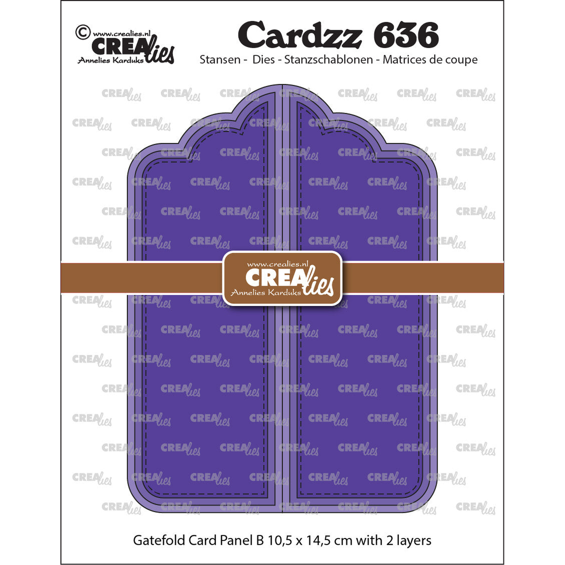 Gatefold Card Paneel B