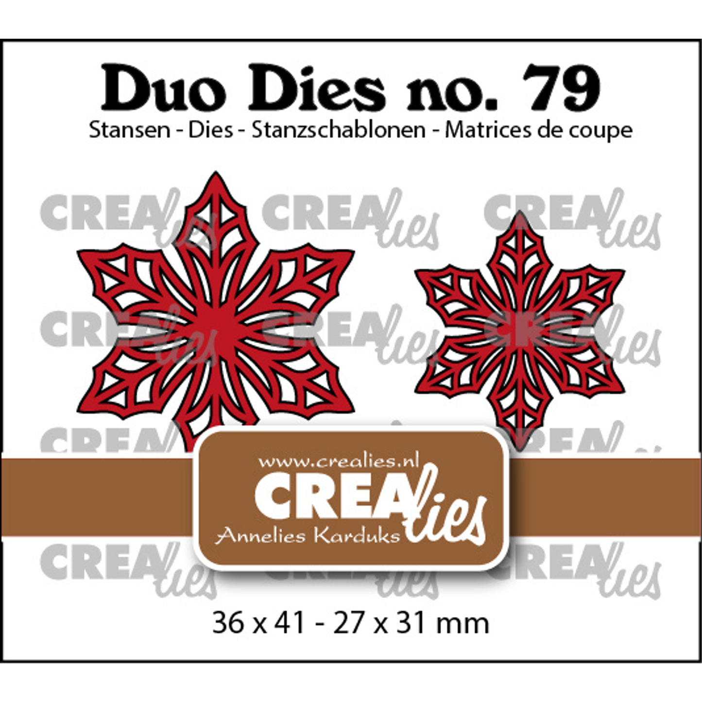 No. 79 Open Flowers 33 Poinsettia