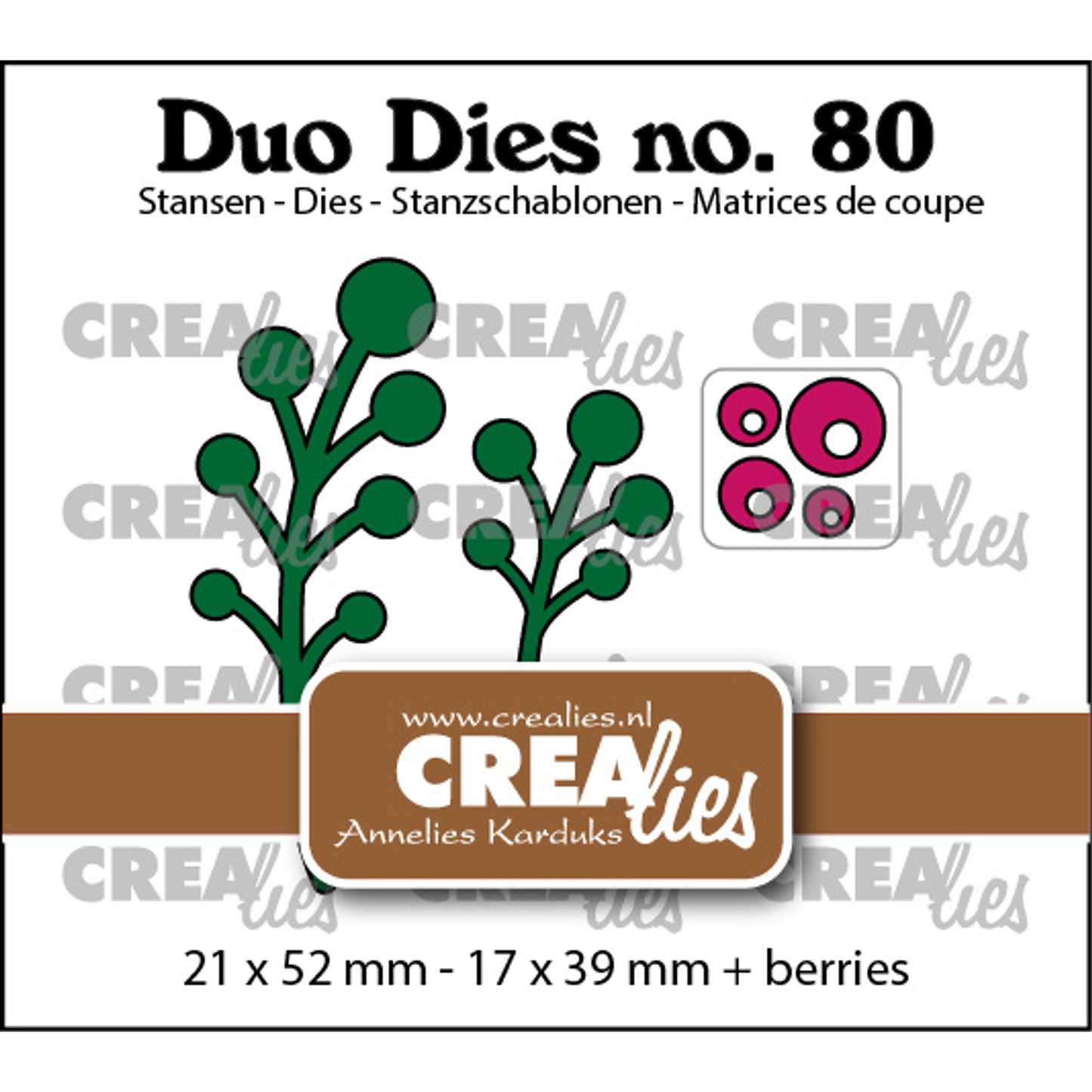 No. 80 Leaves 23 Berry Branches