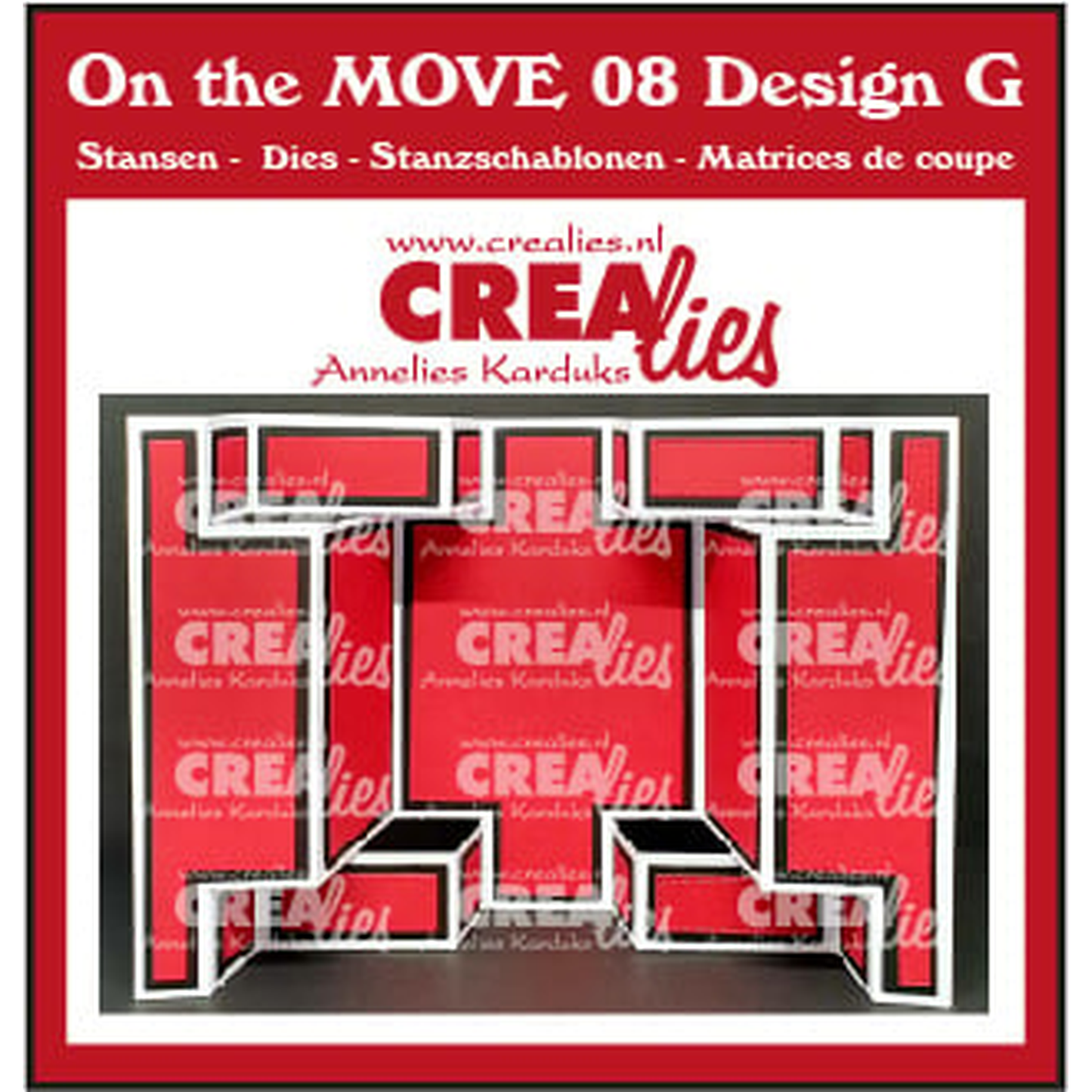 On The Move No. 8 Design G Double Display Card