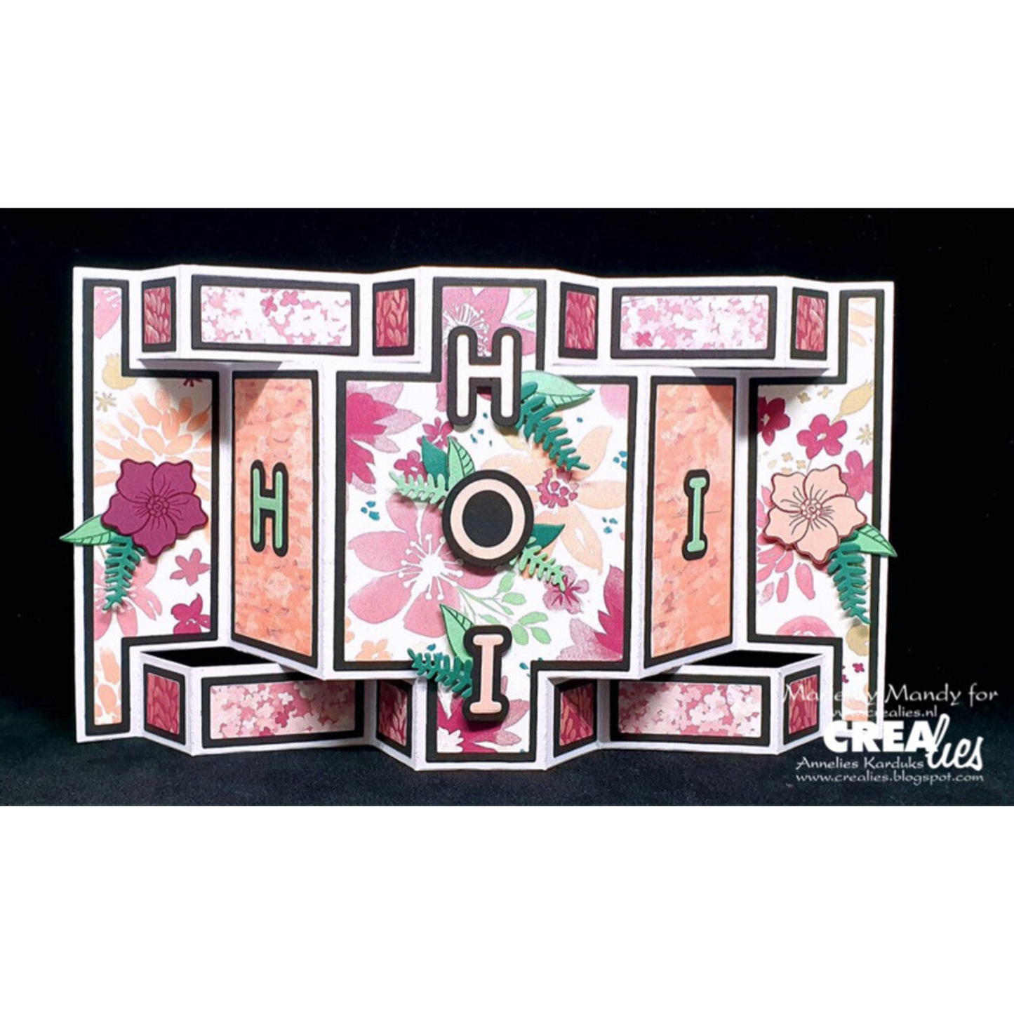 On The Move No. 8 Design G Double Display Card