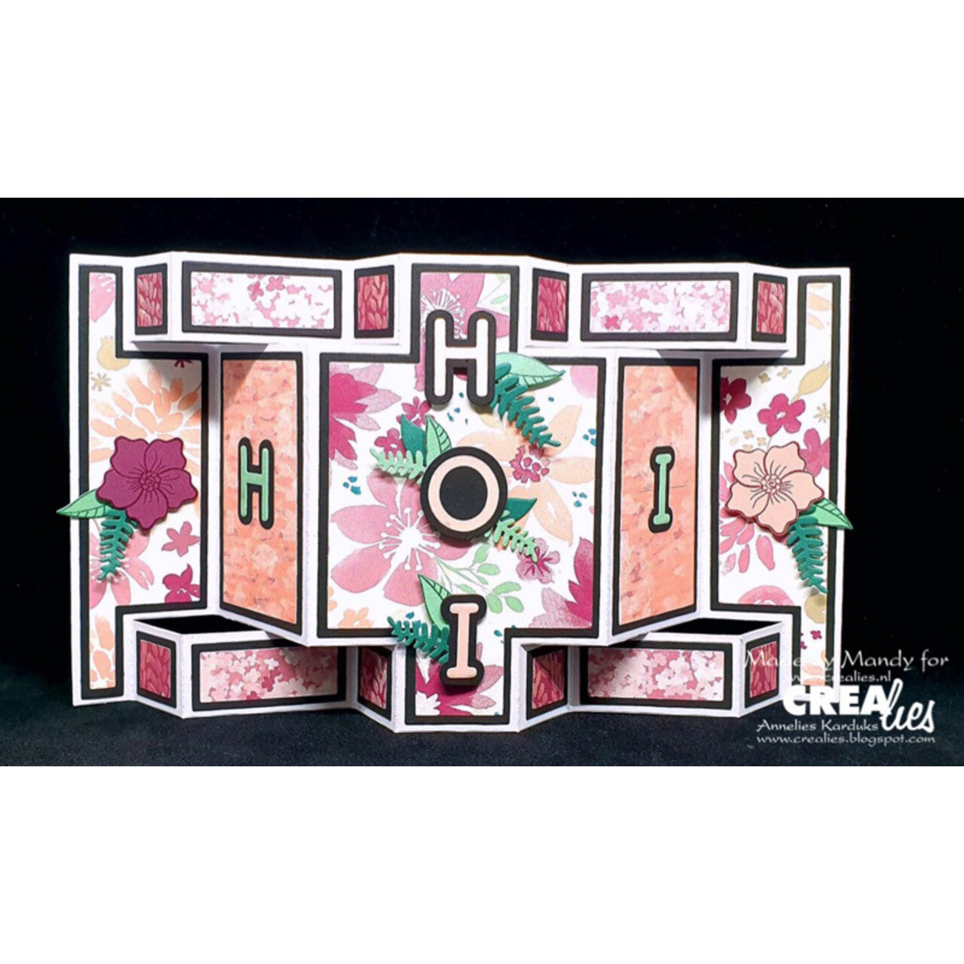 On The Move No. 8 Design G Double Display Card