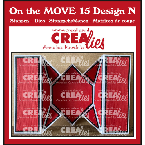 On The Move No. 15 Design N Fold Flat Box Card