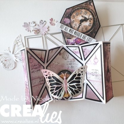 On The Move No. 15 Design N Fold Flat Box Card