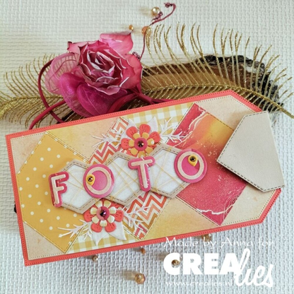 On The Move No. 23 Design R Fun Fold Card with Half Diamonds