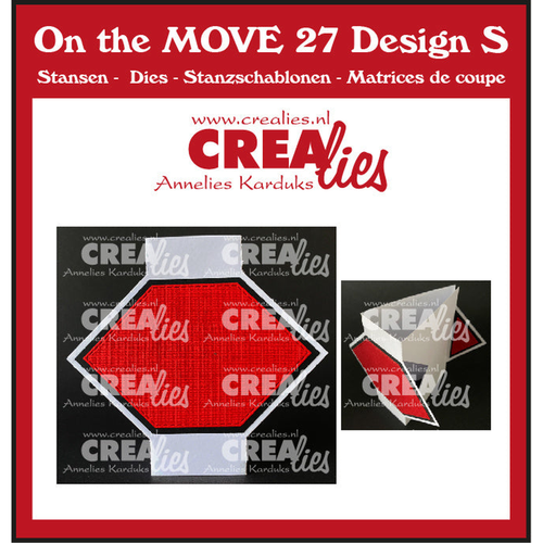 On The Move No. 27 Design S Triangle Fold Card Half Diamonds