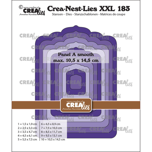 Crea-Nest-Lies XXL No. 183 Panel A Smooth