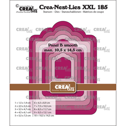 Crea-Nest-Lies XXL No. 185 Panel B Smooth