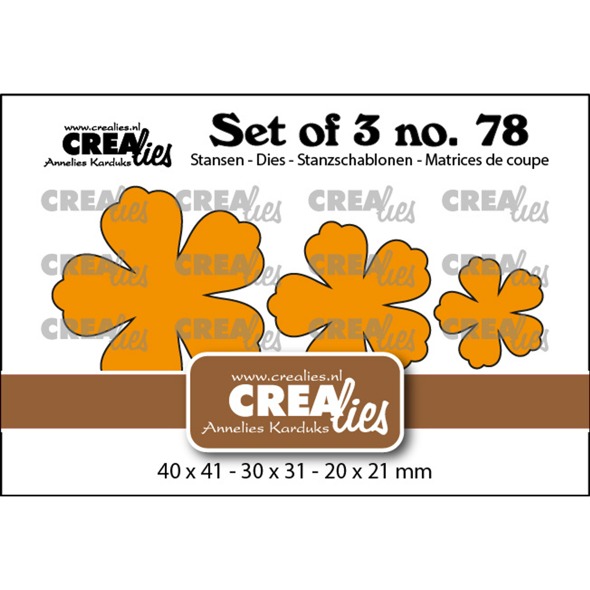 No. 78 Solid Flowers 32