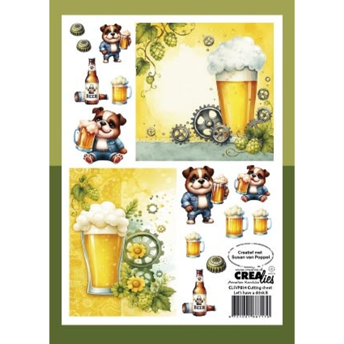 Cutting Sheets Let's Have A Drink B