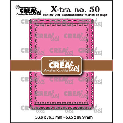 X-tra Dies No. 50 ATC with Small Circles