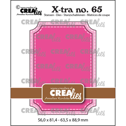 X-tra Dies No. 65 ATC Ticket with Stitch