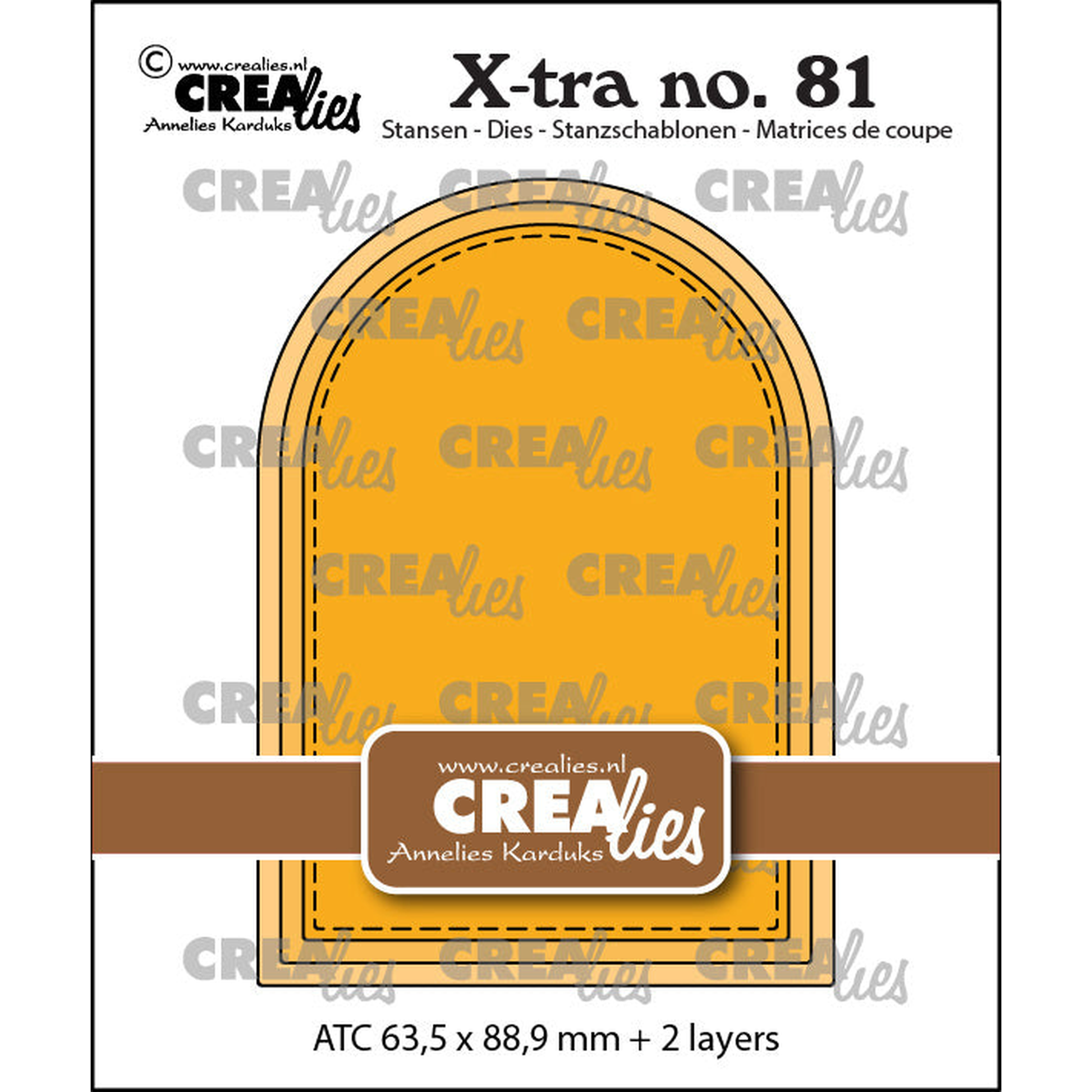 X-tra Dies No. 81 ATC Arch With Stitch
