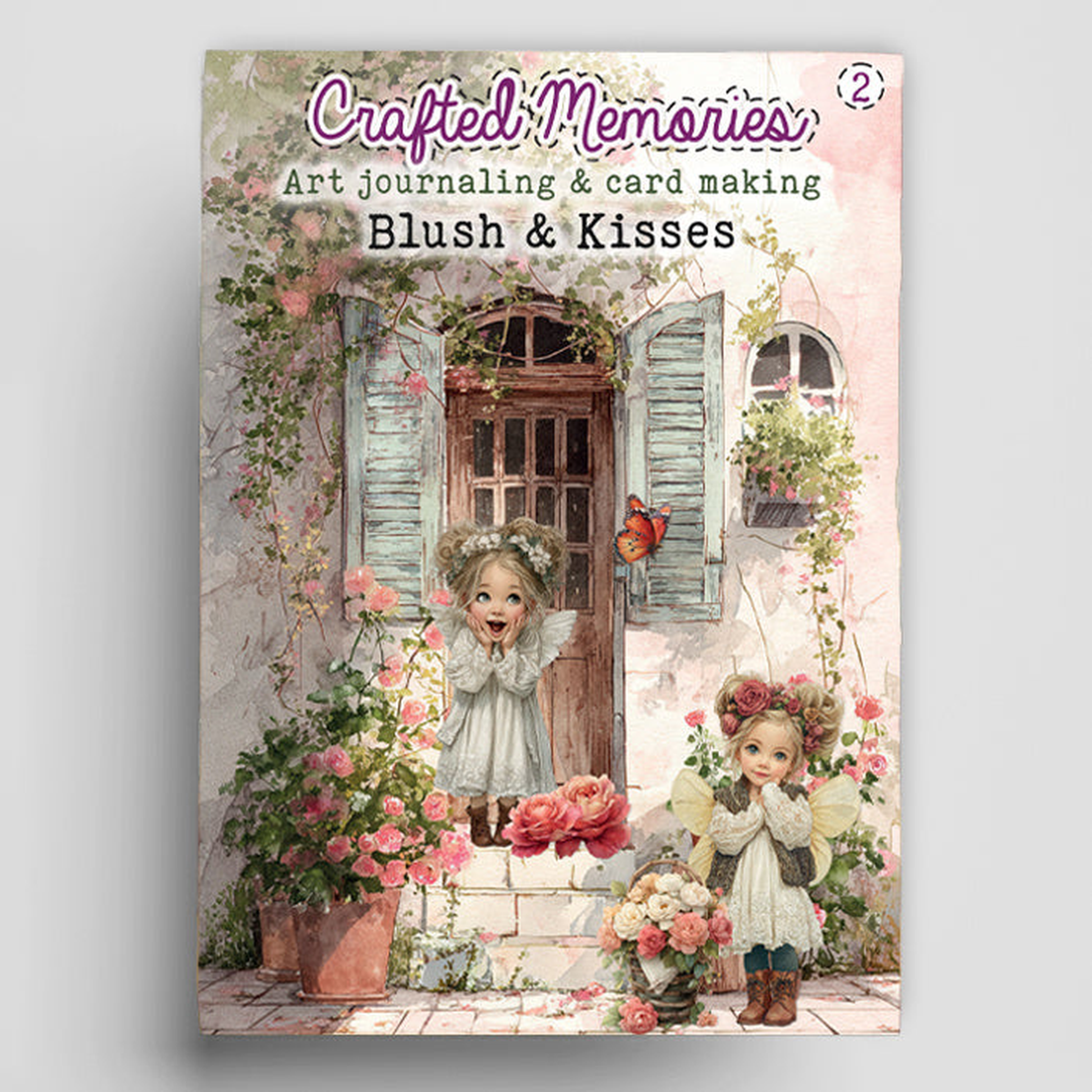 Blush and Kisses Art Journaling Book 02