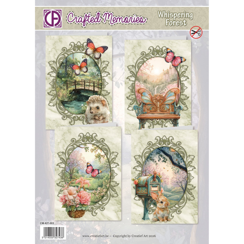 Whispering Forest Card Kit Crafted Memories