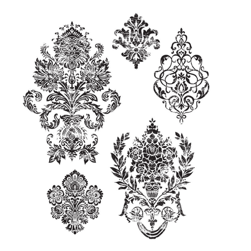Distress Damask