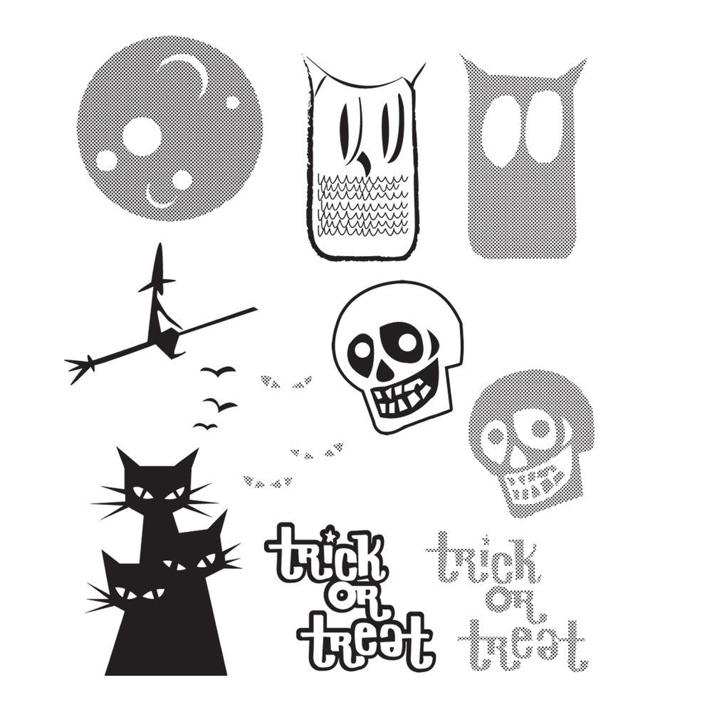 Halftone Halloween