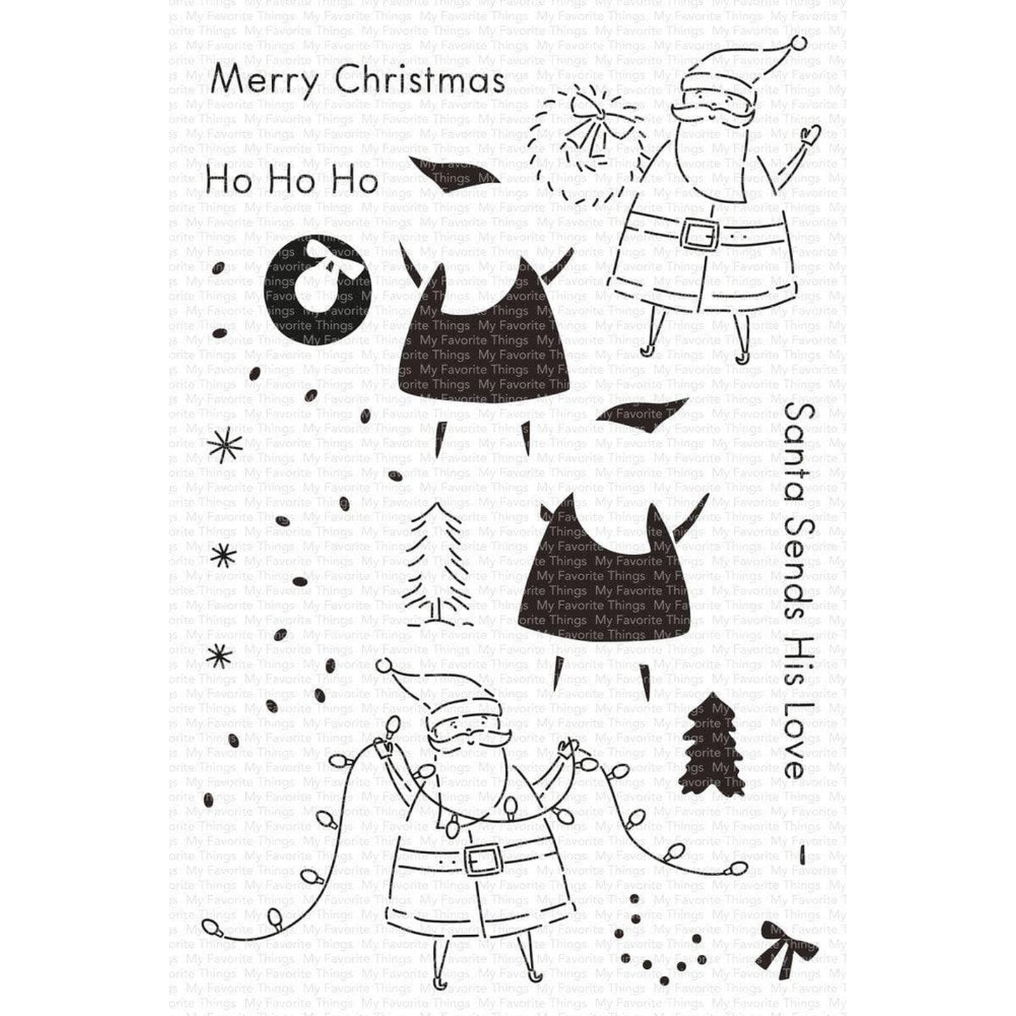 Santa Sends His Love