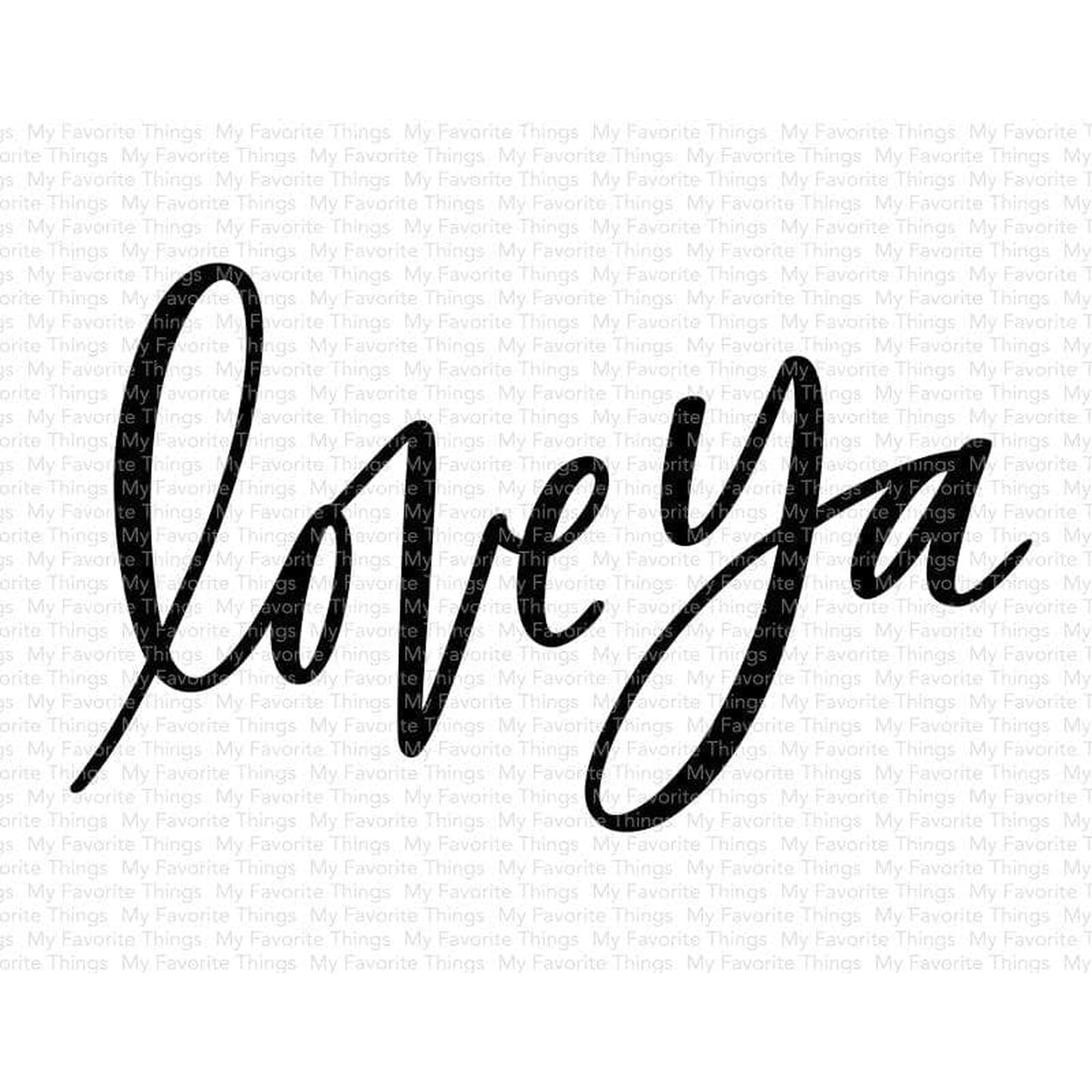 Love Ya