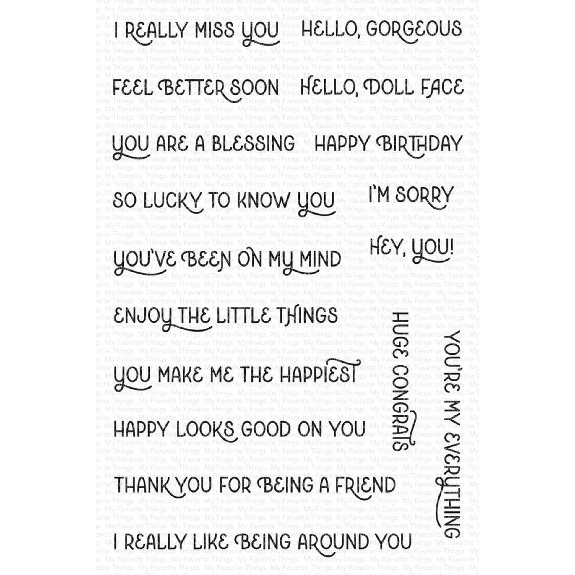 Stylish Sentiments