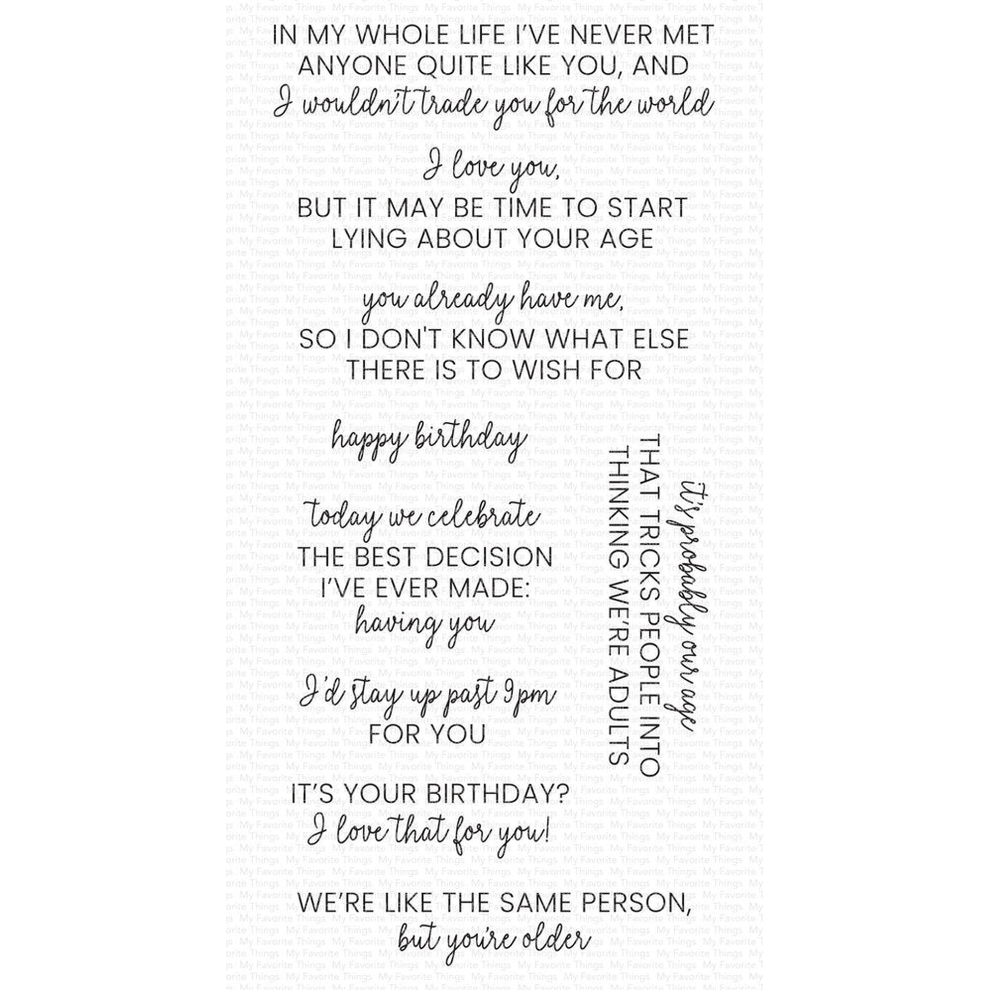 All About Your Birthday