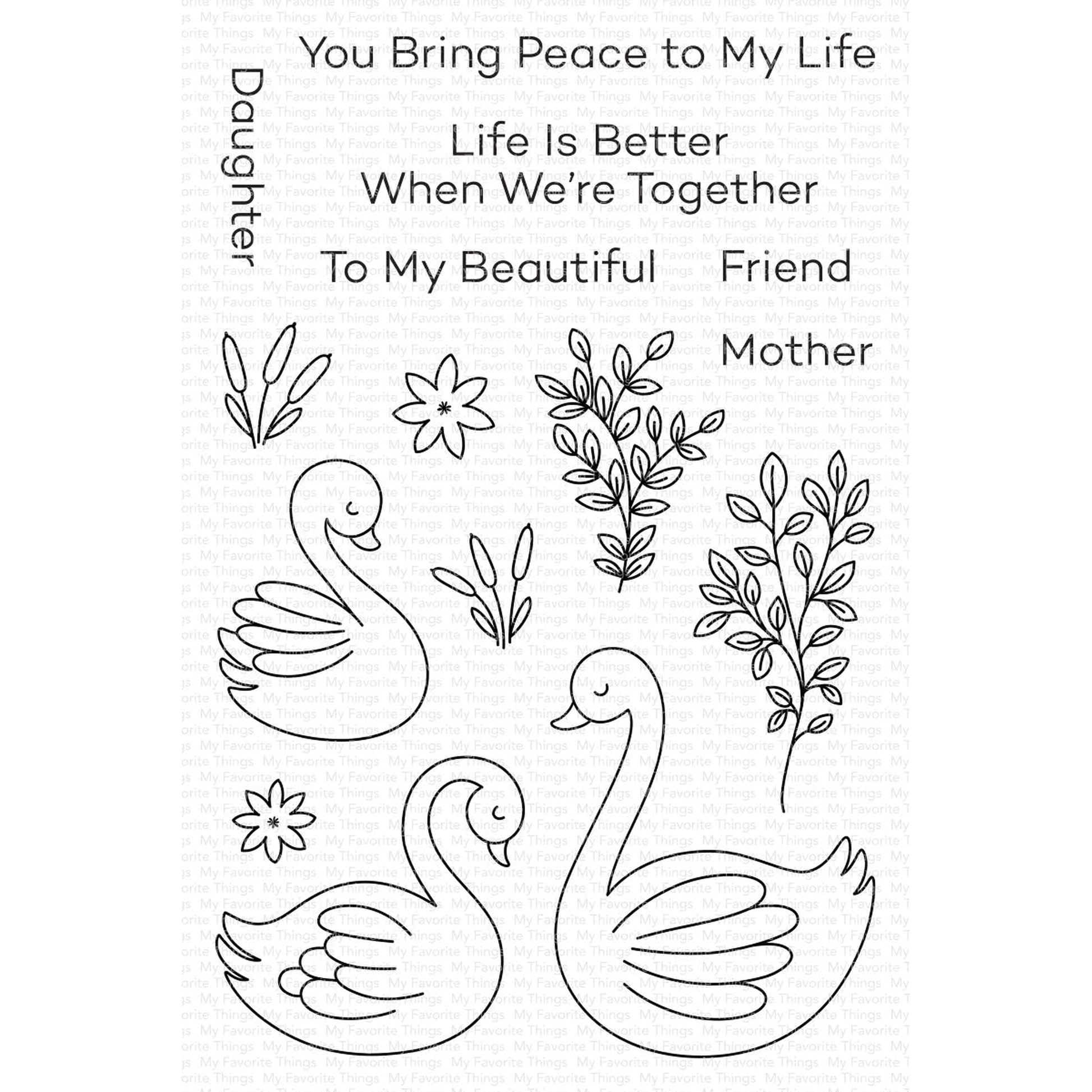 Tranquil Swans