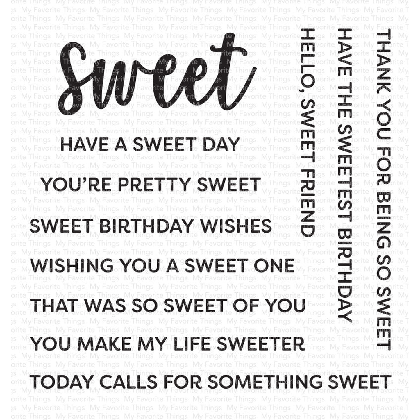 Sweet Sentiments