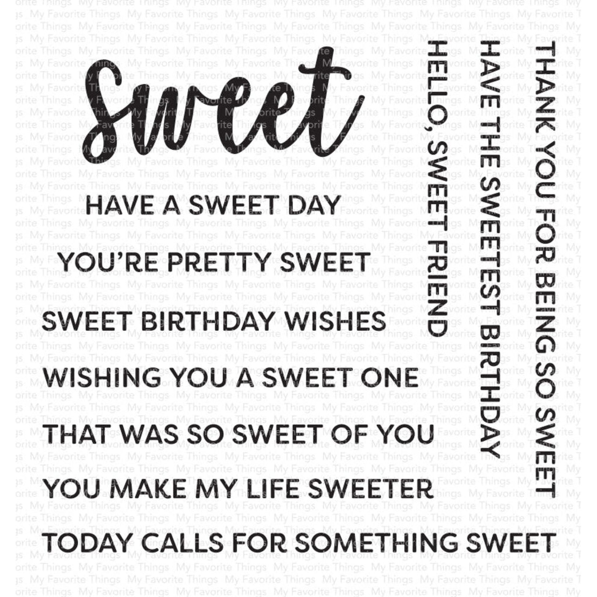 Sweet Sentiments
