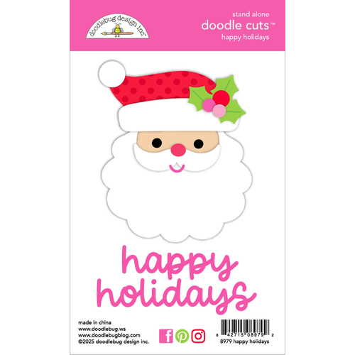 Oh What Fun Happy Holidays Doodle Cuts