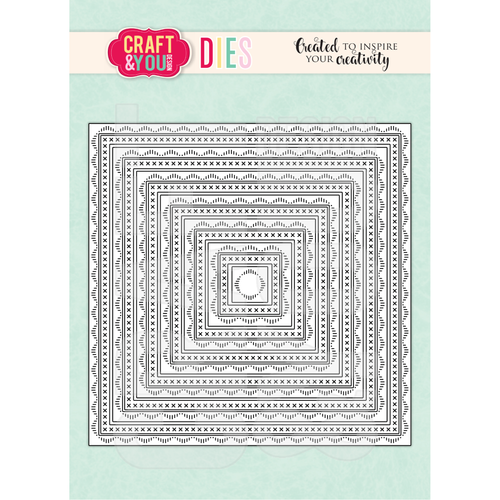 Square Decorative Stiches