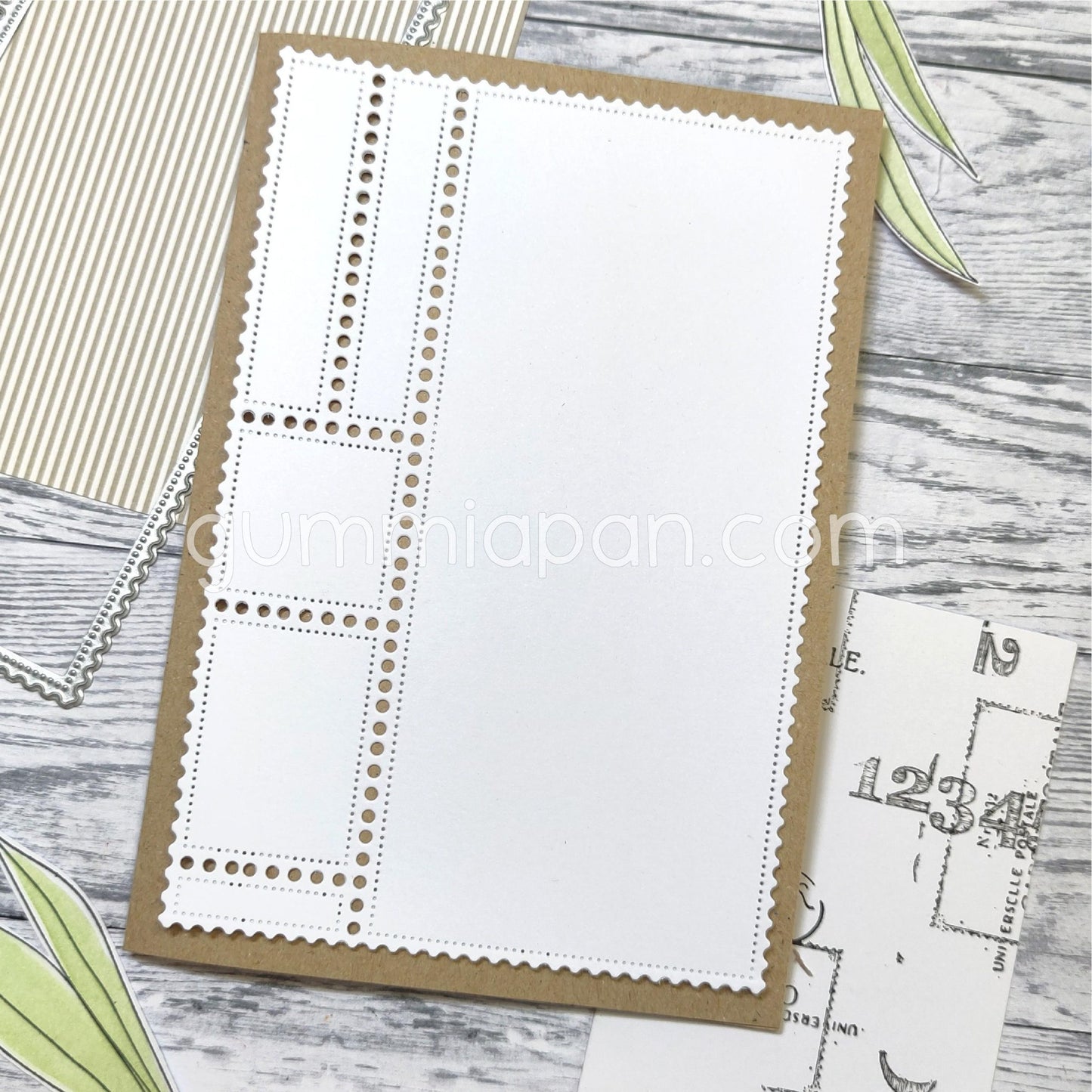 Postage Stamps Background
