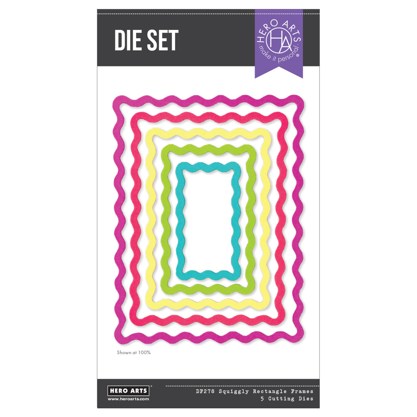 You've Got a Friend - Squiggly Rectangle Frames