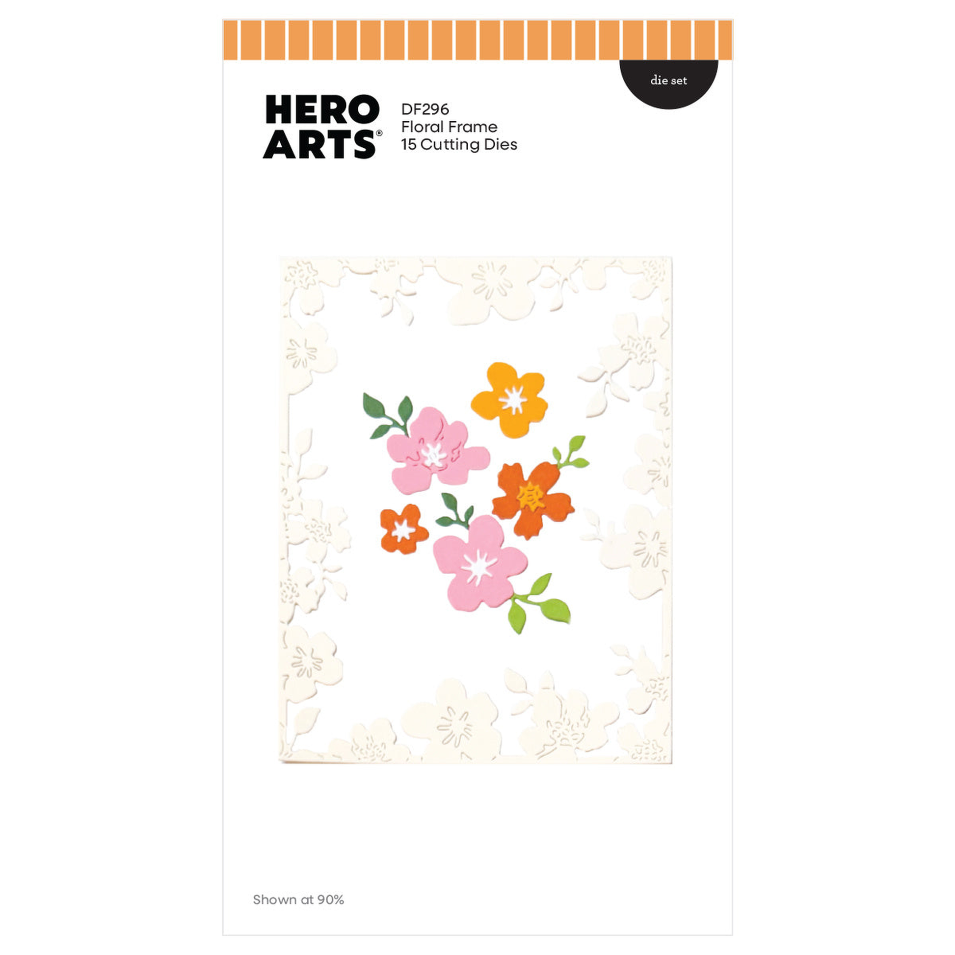 Fresh Flowers Floral Frame